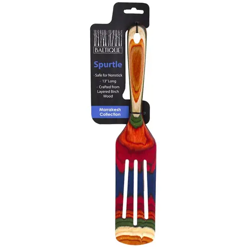 Spurtle Baltique Multicolored Birch Wood Multicolored - pack of 12