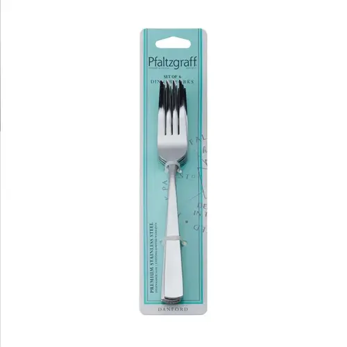 Dinner Fork Set Silver Stainless Steel Dinner Fork Silver