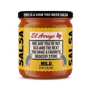 El Arroyo SAL1001-XCP6 Salsa Mild 15.5 oz Jar - pack of 6