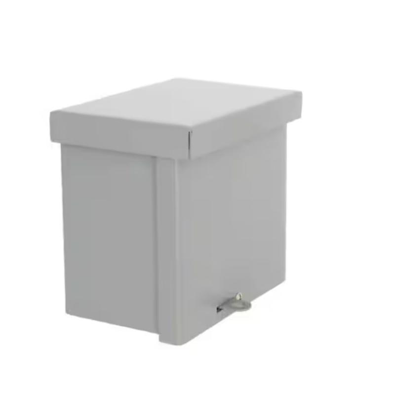 Southwire SCR-664-UPC 6 In. x 6 In. x 4 In. NEMA 3R Screw Cover Enclosure Gray