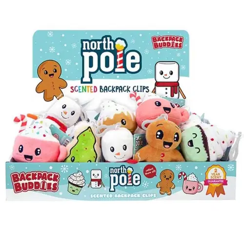 Scented Backpack Clip Backpack Buddies Plush Assorted 36 pc Assorted Scented Backpack Clip Backpack Buddies Plush Assorted 36 pc Assorted