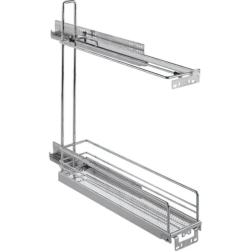 Base Pull-Out, Baking Tray 90 degree Chrome, steel, 26.4 lbs (12 kg) load capacity Chrome Base Pull-Out, Baking Tray 90 degree Chrome, steel, 26.4 lbs (12 kg) load capacity Chrome