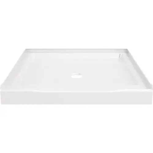 Classic 500 36 in. L x 36 in. W Alcove Shower Pan Base with Center Drain in High Gloss White Classic 500 36 in. L x 36 in. W Alcove Shower Pan Base with Center Drain in High Gloss White