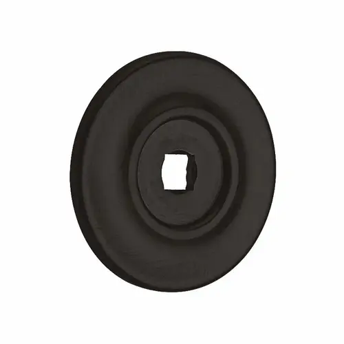 1-3/4" Round Knob Back Plate Oil Rubbed Bronze Finish 1-3/4" Round Knob Back Plate Oil Rubbed Bronze Finish
