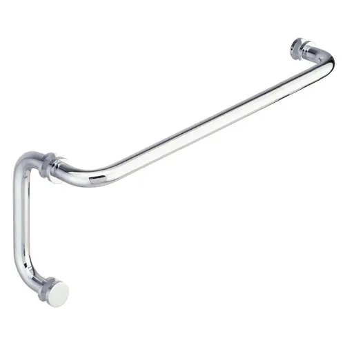 Oceana 20" c/c Towel Bar x 6" c/c Pull with Rosettes - Polished Chrome Oceana 20" c/c Towel Bar x 6" c/c Pull with Rosettes - Polished Chrome