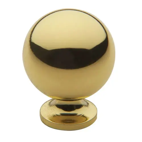 1" Ball Knob Bright Brass Finish 1" Ball Knob Bright Brass Finish
