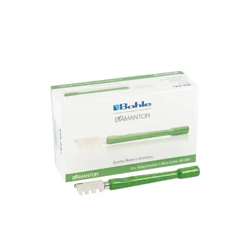 DIAMANTOR Glass Cutter with Wooden Handle - Box of 12 DIAMANTOR Glass Cutter with Wooden Handle - Box of 12