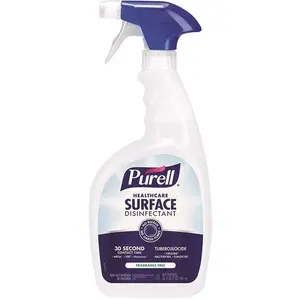 PURELL 3340-06 Healthcare Surface Disinfectant Spray, Fragrance Free, 32 fl. oz. Capped Bottle with Spray Trigger ( Per Case) Colorless - pack of 6