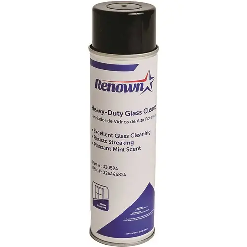 Heavy-Duty Glass Cleaner Aerosol 19 oz. - pack of 12 Heavy-Duty Glass Cleaner Aerosol 19 oz. - pack of 12
