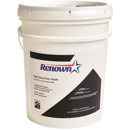 High-Gloss Floor Finish 5 Gal. Pail High-Gloss Floor Finish 5 Gal. Pail