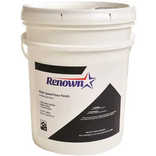 Multi Speed Floor Finish 5 Gal. Pail Multi Speed Floor Finish 5 Gal. Pail