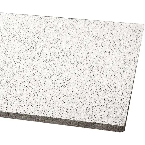 Armstrong CEILINGS Fine Fissured 2 ft. x 4 ft. Square Lay-in Ceiling Tile (96 sq. ft./case) White - pack of 12