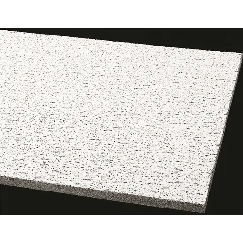 Armstrong Ceiling Panel Fissured Square Lay-In 24 in. x 24 in. x 5/8 in. White - pack of 16