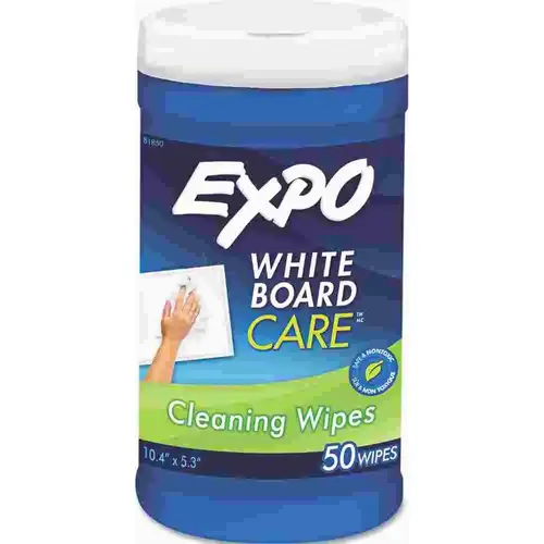 6 in. x 9 in. Marker Board Towlettes White