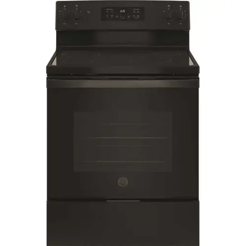 30 in. 5.3 cu. ft. Electric Range in Black with Self Clean 30 in. 5.3 cu. ft. Electric Range in Black with Self Clean