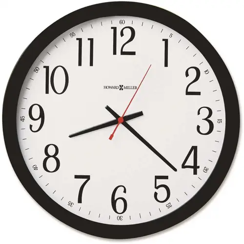 Gallery Wall Clock Black
