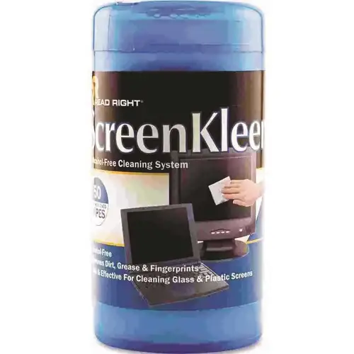 5-1/4 in. x 5-3/4 in. Screenkleen Monitor Screen Wet Wipes Cloth (50 per Tub)