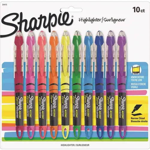 Accent Liquid Pen Style Highlighter Chisel Tip Assorted