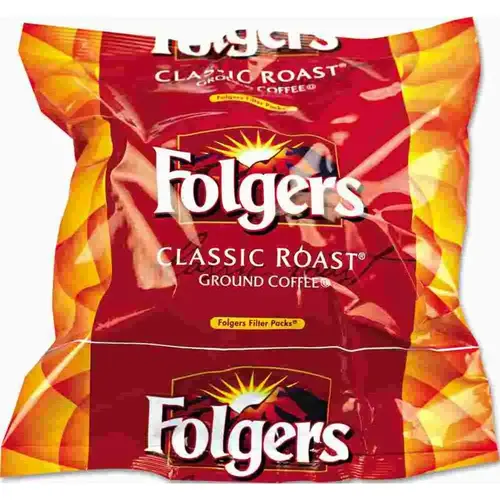 FOLGERS COFFEE FILTER PACKS, REGULAR, .9 OZ - pack of 160 FOLGERS COFFEE FILTER PACKS, REGULAR, .9 OZ - pack of 160