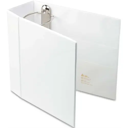 AVERY NONSTICK HEAVY-DUTY EZD REFERENCE VIEW BINDER, 5" CAPACITY, WHITE AVERY NONSTICK HEAVY-DUTY EZD REFERENCE VIEW BINDER, 5" CAPACITY, WHITE
