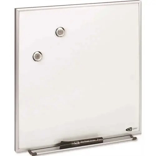 Matrixmagnetic 16 in. x 16 in. Modular Whiteboard with Silver Aluminum Frame