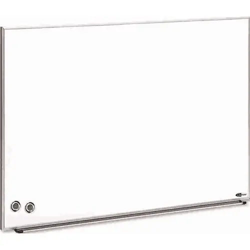 34 in. x 23 in. White Aluminum Frame Magnetic Dry Erase Board Painted Steel 34 in. x 23 in. White Aluminum Frame Magnetic Dry Erase Board Painted Steel