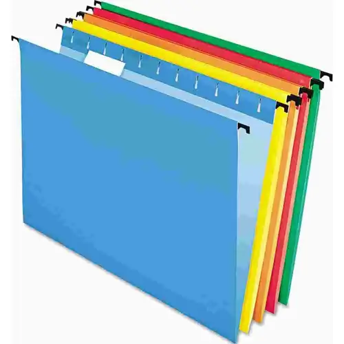 PENDAFLEX HANGING FILE FOLDERS, LETTER, ASSORTED