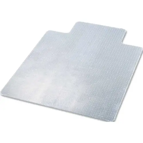 DURAMAT CHAIR MAT FOR LOW PILE CARPET, 46W X 60H, CLEAR