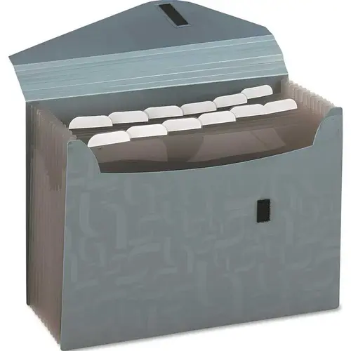 PENDAFLEX ESSENTIALS EXPANDING FILE, 13 POCKETS, POLY, 13 1/2 X 9, BLUE PENDAFLEX ESSENTIALS EXPANDING FILE, 13 POCKETS, POLY, 13 1/2 X 9, BLUE