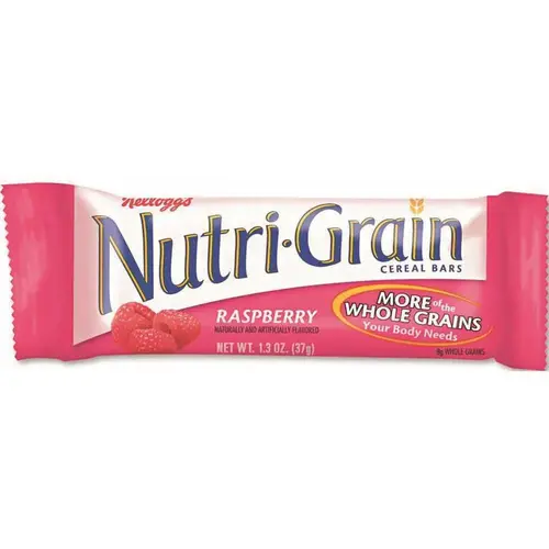 1.3 oz. Raspberry Kellogg's Cereal Bars Salty Snack Indv Wrapped Bar (16-Bars/Box) 1.3 oz. Raspberry Kellogg's Cereal Bars Salty Snack Indv Wrapped Bar (16-Bars/Box)