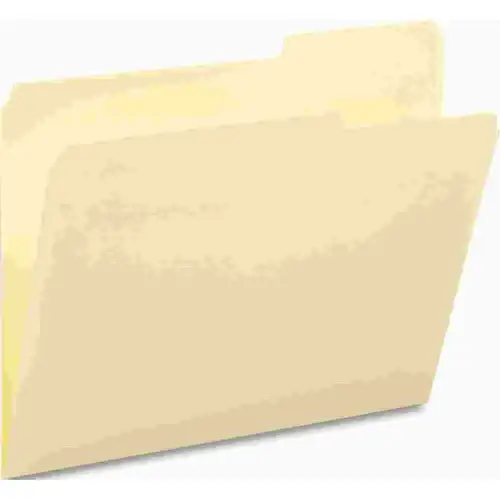 GUIDE HEIGHT FILE FOLDERS, 2/5 CUT RIGHT TOP TAB, LETTER, MANILA GUIDE HEIGHT FILE FOLDERS, 2/5 CUT RIGHT TOP TAB, LETTER, MANILA