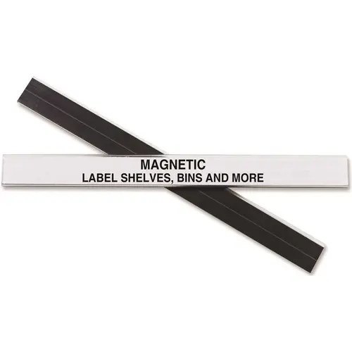 C-LINE HOL-DEX MAGNETIC BIN LABEL HOLDERS, CLEAR, 1/2X6 IN