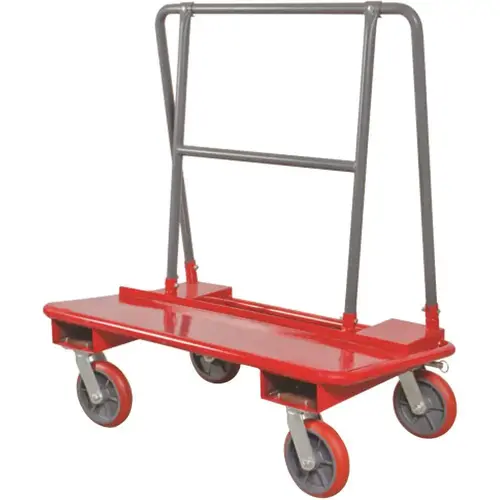 Drywall Cart Dolly Handling Sheetrock and Plywood with Heavy-Duty Caster Wheels, 3000 lbs. Load Capacity Drywall Cart Dolly Handling Sheetrock and Plywood with Heavy-Duty Caster Wheels, 3000 lbs. Load Capacity