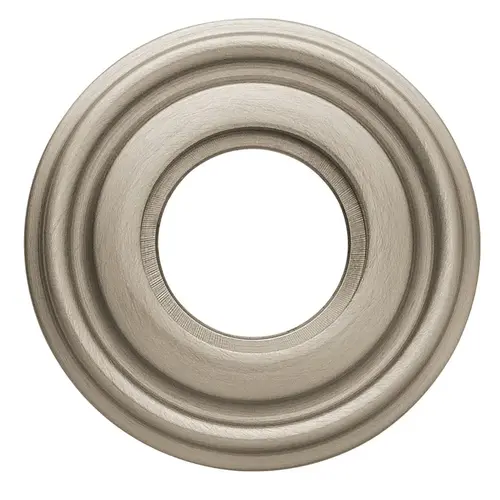 2" Passage Rose Satin Nickel Finish Pair 2" Passage Rose Satin Nickel Finish Pair