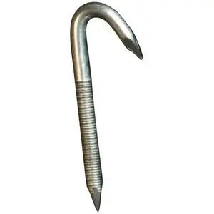 Suspend-It 8855 Wire-Fastening Nail Hooks for Suspended Ceilings Silver - pack of 12
