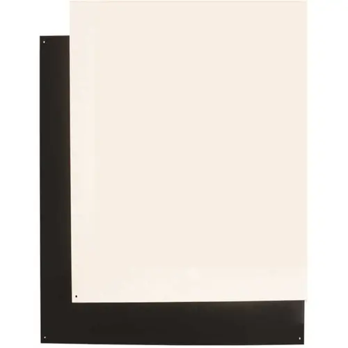 30 in. x 24 in. Range Splash Guard Reversible Black/Bisque 30 in. x 24 in. Range Splash Guard Reversible Black/Bisque