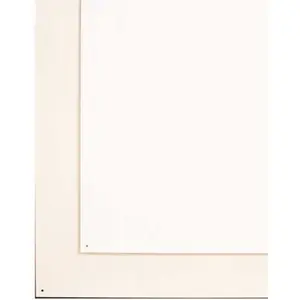 Splash Guard WHT/ Almd 6160-030 30 in. x 24 in. Range Splash Guard Reversible in White/Almond