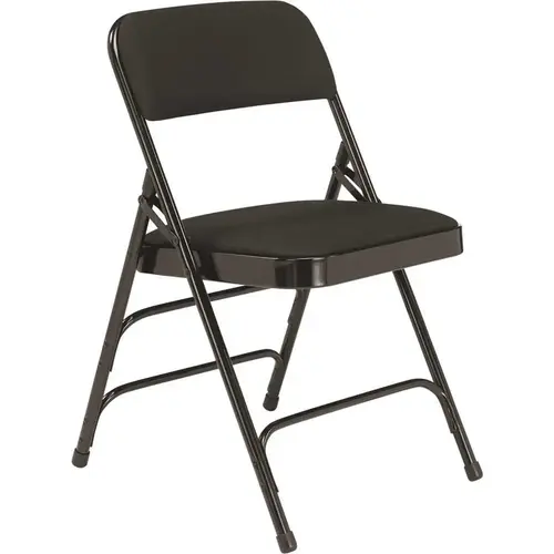 2300 Series Folding Chair, Fabric, Black - pack of 4 2300 Series Folding Chair, Fabric, Black - pack of 4