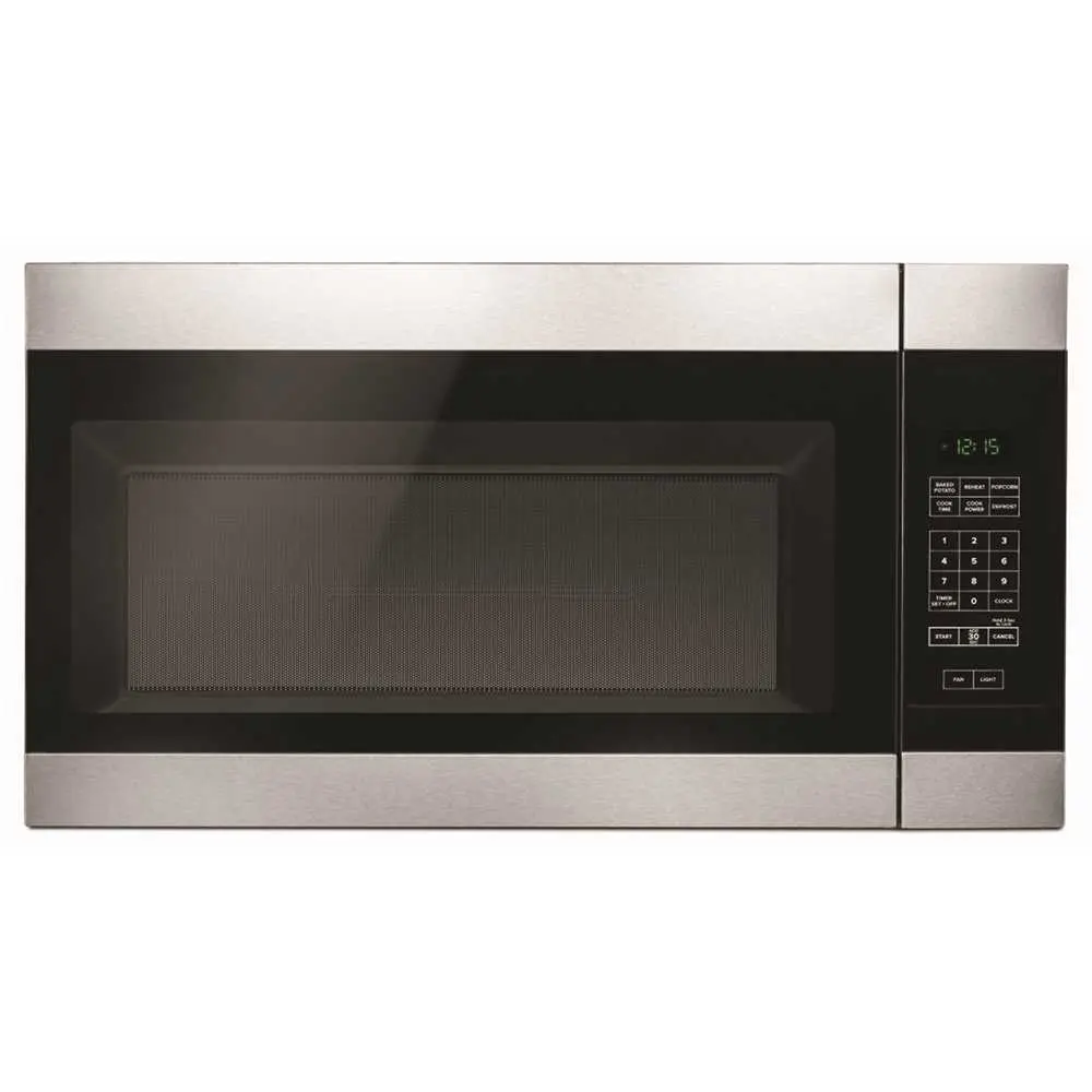 Amana Tool 1.6 cu. ft. Over the Range Microwave in Stainless Steel AMV2307PFS Amana Tool 1.6 cu. ft. Over the Range Microwave in Stainless Steel AMV2307PFS