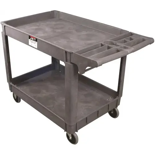 17 in. x 31 in. Resin Utility Cart Gray 17 in. x 31 in. Resin Utility Cart Gray