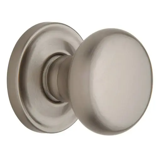 Estate Classic Knob Set w/5048 Rose Satin Nickel Estate Classic Knob Set w/5048 Rose Satin Nickel