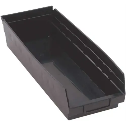 3 Qt. Economy Shelf Bin in Black 3 Qt. Economy Shelf Bin in Black