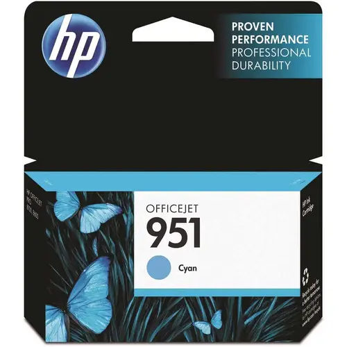 (HP 951) Ink Cartridge 700 Page Yield in Cyan (HP 951) Ink Cartridge 700 Page Yield in Cyan