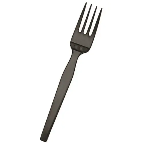 Utensil White Refills (Fork) Black - pack of 960