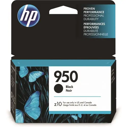 (HP 950) Ink Cartridge 1100 Page Yield in Black (HP 950) Ink Cartridge 1100 Page Yield in Black
