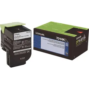 Lexmark International, Inc LEX70C1HK0 High-Yield Toner 4,000 Page-Yield, Black