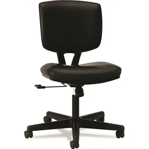 VOLT SERIES TASK CHAIR, BLACK LEATHER
