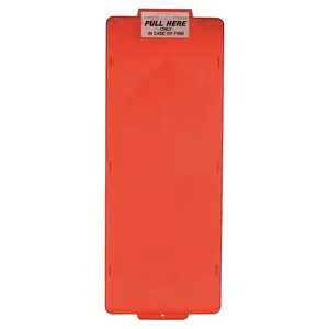 Brooks Equipment M2-CR BROOKS' MARK II SERIES FIRE EXTINGUISHER CABINET COVER, RED, LARGE
