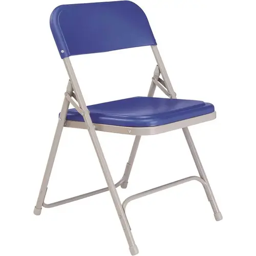 Blue Plastic Seat Stackable Outdoor Safe Folding Chair Blue Plastic Seat Stackable Outdoor Safe Folding Chair