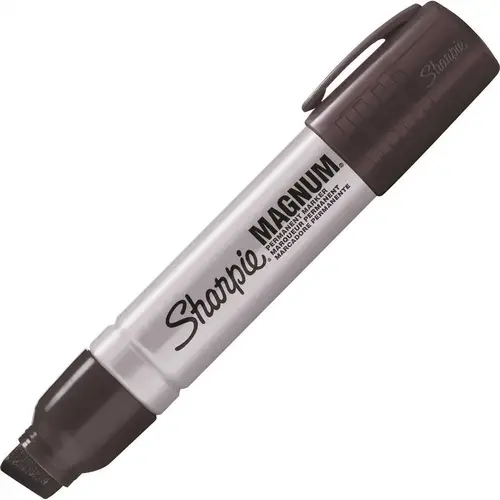 Magnum Oversized Permanent Marker Chisel Tip, Black Magnum Oversized Permanent Marker Chisel Tip, Black